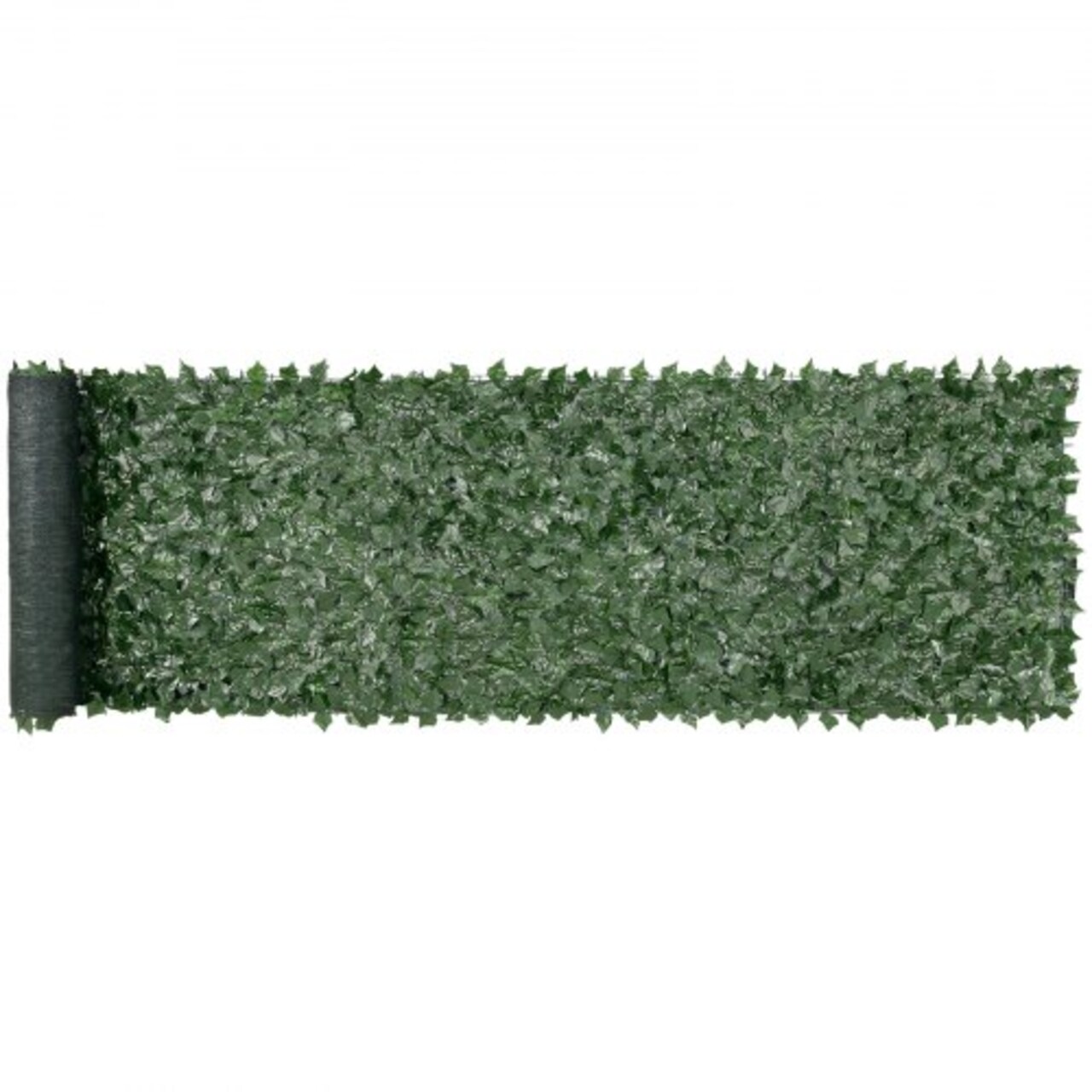 Green Silk Artificial Ivy Fence Panels with Plastic Frame Backing